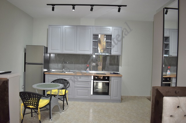 
Studio apartment for rent in Vllaz&euml;n Huta Street, close Pazari i Ri area, in Tirana Albania.&